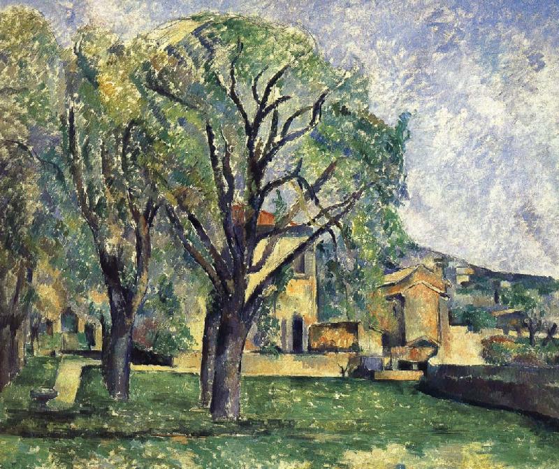 Paul Cezanne farms oil painting image
